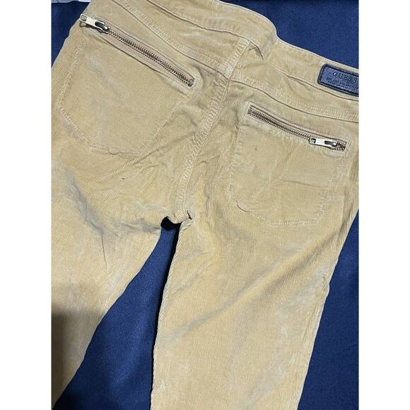 Women’s Guess Mustard‎ Corduroy Yellow Pants Size 25 Style#W33A48DOPPO - Picture 3 of 5